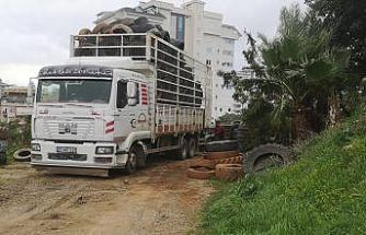 Alanya’da 6 yılda 30 tır atık araç lastiği, geri dönüşümle ekonomiye kazandırıldı