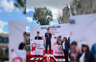 Aliağalı öğrenci Türkiye Şampiyonu oldu