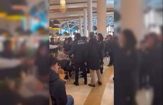 Alışveriş merkezinde çıkan kavgada güvenlik görevlisi bıçaklandı