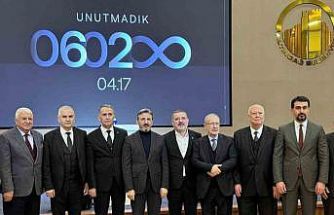 Ankara’da 6 Şubat depremlerinde hayatını kaybedenler dualarla anıldı