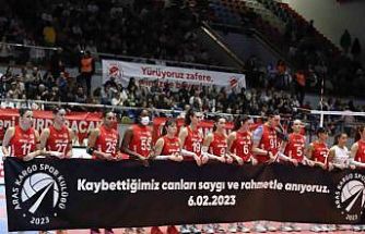 Aras Kargo Spor Kulübü, 6 Şubat depremlerinin yıl dönümünde AFAD çalışanlarını ağırladı