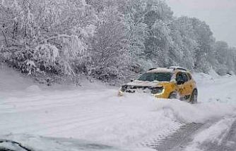 Artvin’in Şavşat ilçesinde eğitime kar engeli