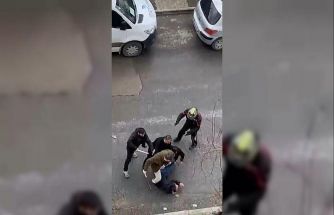 Ataşehir’de yol verme tartışması sopalı kavgaya dönüştü