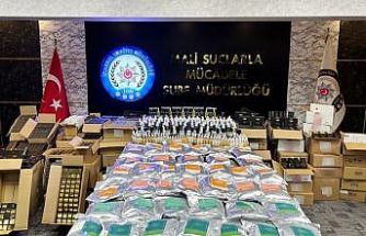 Avcılar’da sahte ilaç ve kozmetik imalathanesine operasyon: 2 gözaltı