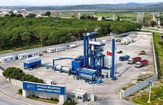 Ayvalık asfaltını artık kendi üretecek