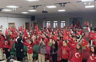 Babaeski’de ilk ders ’Bayrak Sevgisi’ oldu