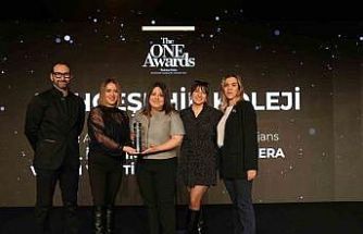 Bahçeşehir Koleji’ne The ONE Awards’tan "Yılın İtibarlısı" ödülü