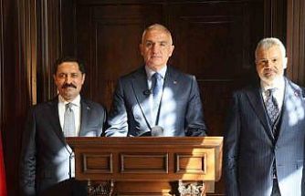 Bakan Ersoy: "11 ilimizde başlattığımız 63 işi tamamlamış bulunuyoruz"