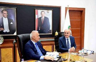 Bakan Ersoy’dan Başkan Er’e ziyaret