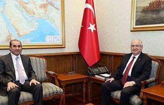 Bakan Güler, Irak’ın Ankara Büyükelçisi Al-Lachmawi’yi kabul etti