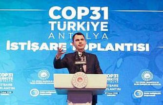 Bakan Kurum: "COP31, iklim eyleminde bir dönüm noktası olacak"