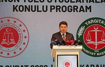 Bakan Tunç: "2025’de 11 milyon 779 bin 741 derdest dosya bulunurken, 14 milyon 41 bin 279 dosyada karar verildi"