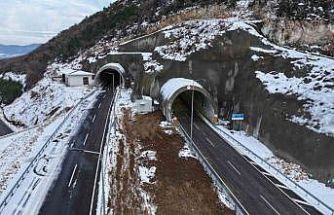 Bakan Uraloğlu: "Kırkdilim Geçişi’nde inşa ettiğimiz 3 çift tüp tünelde sona yaklaştık"