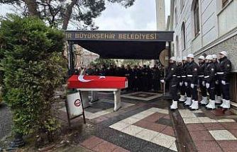Bandırma’da görevli Polis Memuru Murat Saçan son yolculuğuna uğurlandı