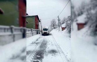 Bartın’ın yüksek kesimlerinde kar etkili oluyor