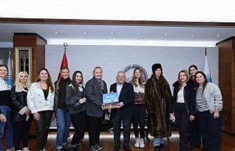 Başkan Büyükkılıç, Paris Büyükelçiliği Kültür ve Tanıtma Müşavirliği heyetini ağırladı