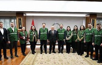 Başkan Büyükkılıç, Yeşilay Kayseri Şubesi’nin yeni yönetimini ağırladı