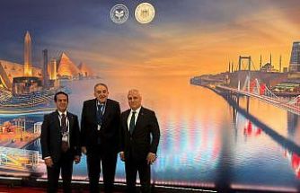 Başkan Erdem’den Mısır’da önemli temaslar