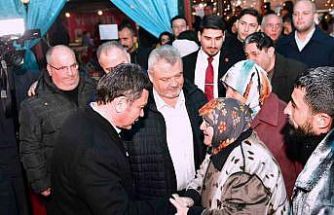 Başkan Erkan Aydın Ramazan Sokağı’nda vatandaşlarla buluştu