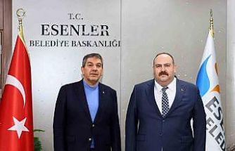 Başkan Hamamcı’dan kardeş belediye Esenler’e ziyaret