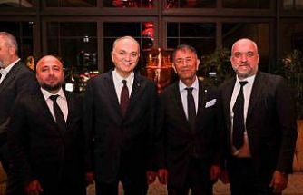Başkan Özlü, iş dünyasının önemli isimleriyle bir araya geldi