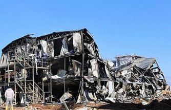 Başkan Şimşek’ten yangın çıkan TOKİ şantiyesinde inceleme