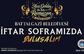 Battalgazi Belediyesi’nden Ramazan’da iftar hizmeti