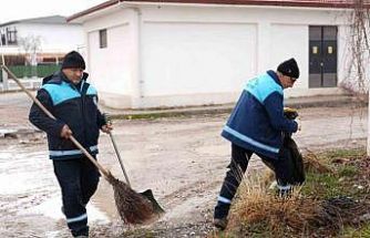 Battalgazi’de Kanalboyu ve Orduzu’da temizlik çalışması