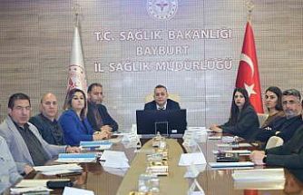 Bayburt’ta Çocuk İzlem Merkezi toplantısı yapıldı