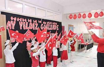 Bayrak sevgisi sınıflarda yankılandı