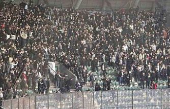 Beşiktaş tribünü karıştı, 15 taraftara adli işlem yapıldı