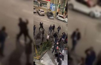 Beylikdüzü’nde tekme tokat kavga kameraya yansıdı