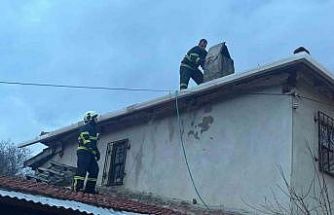 Bilecik’te baca yangını