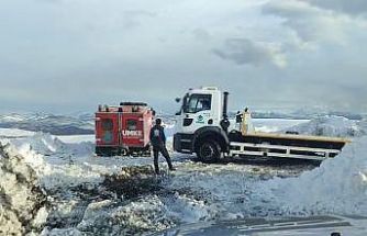 Bingöl’de UMKE’nin kar ve tipide zamanla yarışı