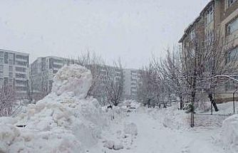 Bitlis’te kar yağışı yeniden etkili olmaya başladı