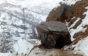 Bitlis’te yağış sonrası 6 farklı noktada heyelan meydana geldi