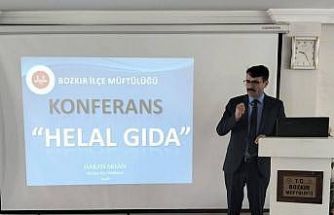 Bozkır’da "Helal Gıda" konulu konferans