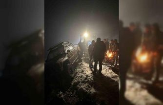 Burdur’da dağda mahsur kalan 4 kişi kurtarıldı