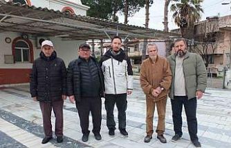 Burhaniye’de Hacı Gürsesler Cami imece ile ışıl ışıl  oldu