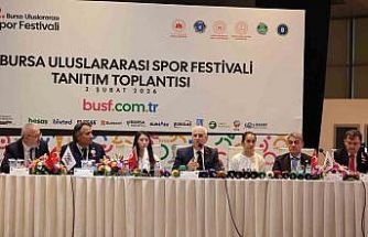 Bursa 2. Uluslararası Spor Festivali’ne hazır