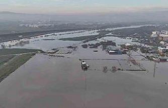 Bursa’da binlerce dekar ekili alan sular altında