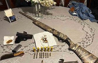 Bursa’da huzur uygulaması: Silah ve mühimmat ele geçirildi