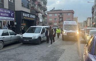 Bursa’da otomobilin çarptığı yaya yaralandı