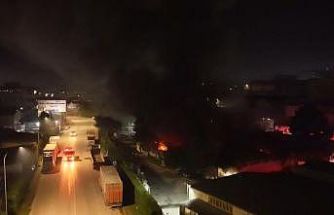 Bursa’da tekstil fabrikasında yangın