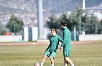 Bursaspor, Isparta 32 spor maçı hazırlıklarını tamamladı