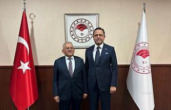 Büyükkılıç’tan ’yatırım ve proje’ odaklı Ankara temasları