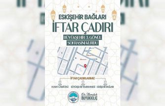 Büyükşehir, 3’üncü gönül sofrasını Eskişehir Bağlarına kurdu