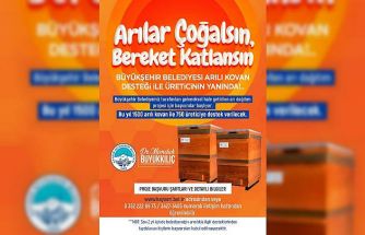 Büyükşehir’den ’Arılar Çoğalsın, Bereket Katlansın’ Projesi
