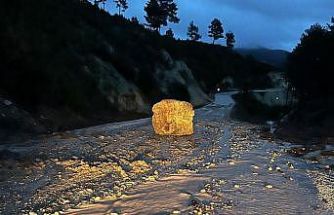 Çameli’nde sel ve heyelana karşı yoğun mesai