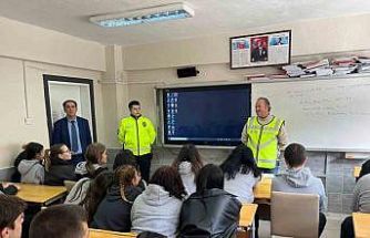 Çan Emniyeti’nden 442 öğrenciye güvenli sürüş eğitimi